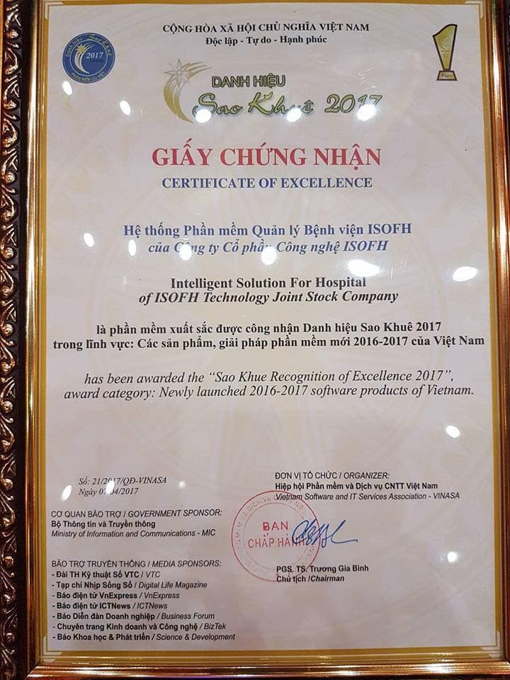 Giải thưởng Sao Khuê 2017