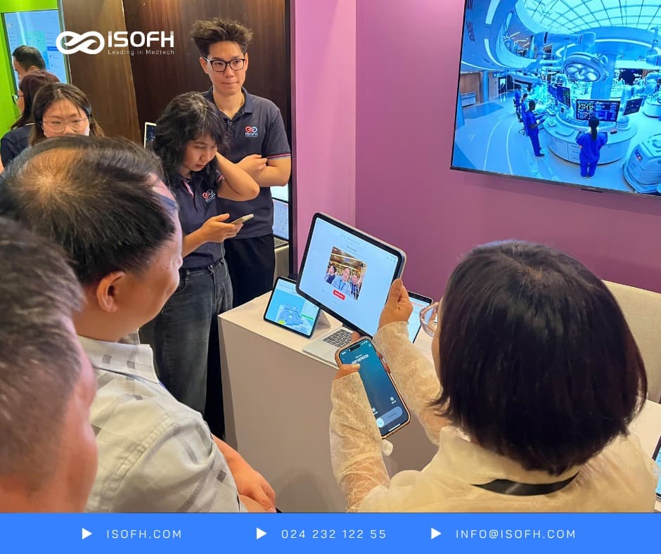 ISOFH ĐỒNG HÀNH THÚC ĐẨY MÔ HÌNH BỆNH VIỆN THÔNG MINH TRÊN HỆ SINH THÁI APPLE